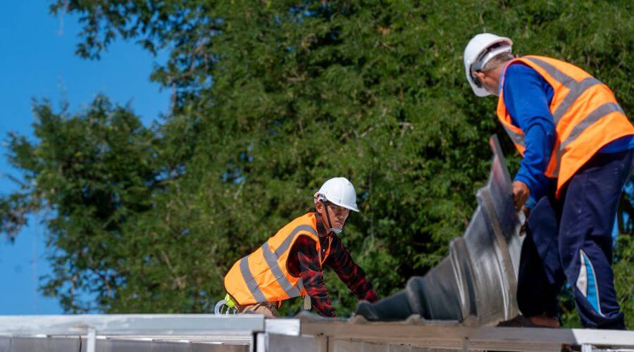 Professional metal roof installation in Orrville, OH
